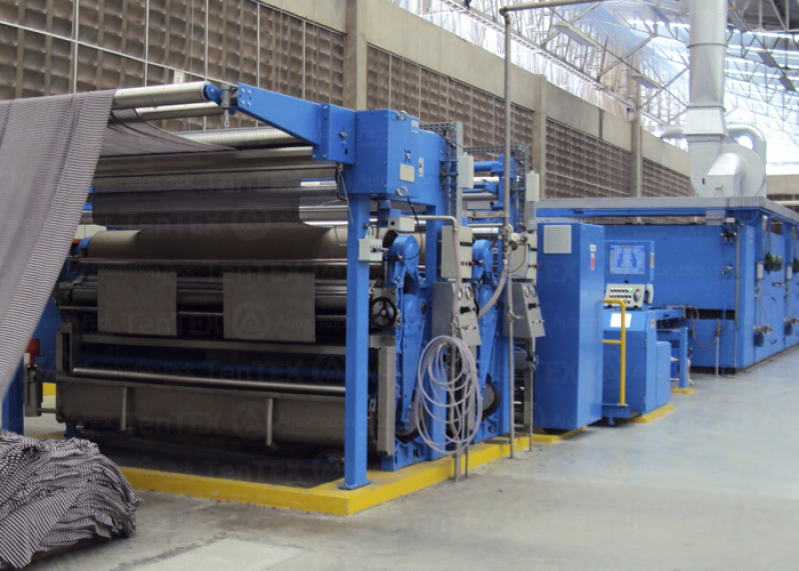 Automação de Máquina de Tecido Rama Valor Criciúma - Automação de Máquina de Tecido Benninger